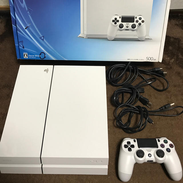 ☆美品☆ PS4 プレステ4 本体 CUH-1100A 500G ホワイト