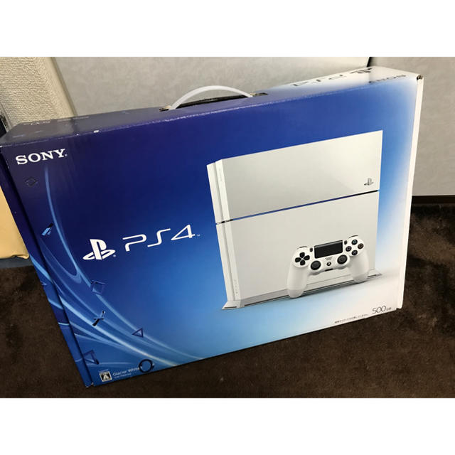 PlayStation4 - ps4 本体 ホワイト 中古品 CUH-1100A 500GBの通販 by daiki843556's shop