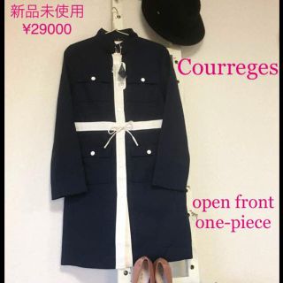 クレージュ(Courreges)のCourreges ワンピース(ひざ丈ワンピース)