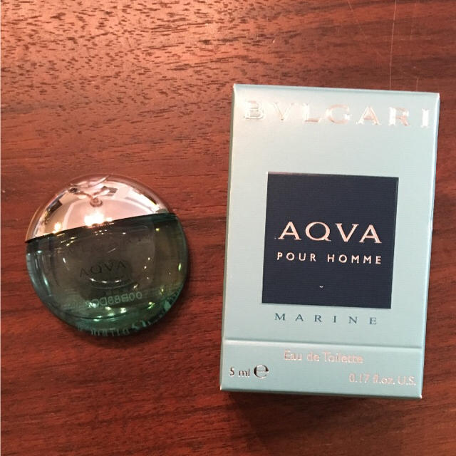 BVLGARI(ブルガリ)のブルガリ AQVA アクア プールオム マリン 5ml 新品未使用 アクアマリン コスメ/美容の香水(香水(男性用))の商品写真