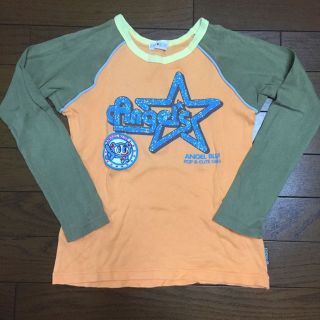 ミニケー(MINI-K)のANGEL BLUE  ロンT  S（140㎝）(Tシャツ/カットソー)