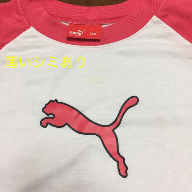 PUMA(プーマ)のPUMA  Tシャツ  140㎝ キッズ/ベビー/マタニティのキッズ服男の子用(90cm~)(Tシャツ/カットソー)の商品写真