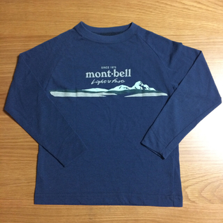 モンベル(mont bell)のモンベルキッズ  ロンT  120㎝(Tシャツ/カットソー)