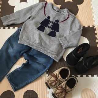 ベビーギャップ(babyGAP)の一歳前後の男の子に♡コーデセット(ニット/セーター)