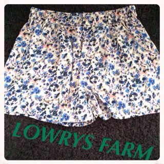 ローリーズファーム(LOWRYS FARM)のウエストゴムパンツ(キュロット)