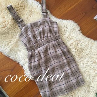 ココディール(COCO DEAL)のcoco deal ほぼ新品(ひざ丈ワンピース)