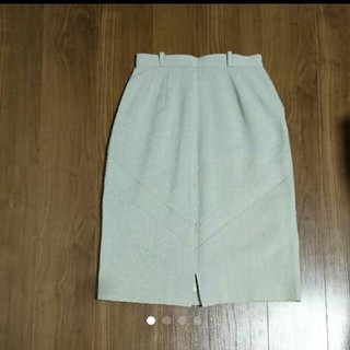スカート 膝下丈 日本製 ミディアム丈(ひざ丈スカート)
