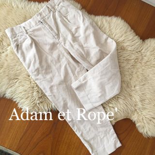 アダムエロぺ(Adam et Rope')のAdam et Rope' コーデュロイ クロップドパンツ(クロップドパンツ)