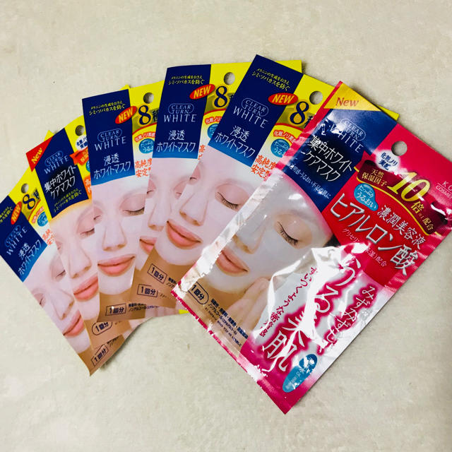 KOSE(コーセー)のホワイトマスク♡パック コスメ/美容のスキンケア/基礎化粧品(パック/フェイスマスク)の商品写真