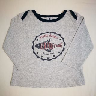 プチバトー(PETIT BATEAU)のプチバトー 長袖Tシャツ81㎝(シャツ/カットソー)