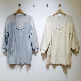 フラワー(flower)のflower ◎foamy long cardigan(カーディガン)