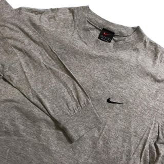 ナイキ(NIKE)の90's NIKE 刺繍ロゴ ロンT Tシャツ(Tシャツ/カットソー(七分/長袖))