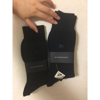 バーバリー(BURBERRY)の【値下げ】BURBERRY 靴下 2足セット(ソックス)