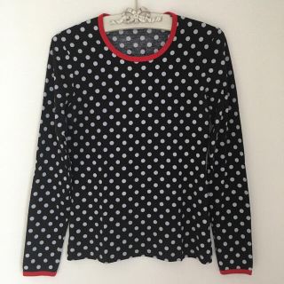 マリメッコ(marimekko)の更にSALE❗️marimekko コムデギャルソン コラボ ドット柄カットソー(カットソー(長袖/七分))