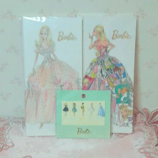 バービー(Barbie)の新品♡Barbieノートセット♡(ノート/メモ帳/ふせん)