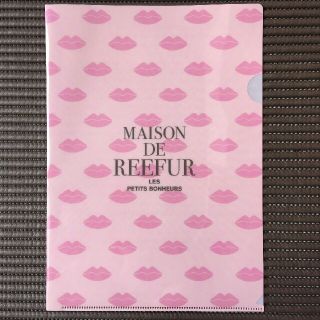 メゾンドリーファー(Maison de Reefur)の新品♡メゾンドリーファー クリアファイル♡リップマーク ポイント消化.｡.:*(その他)