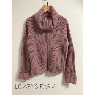 ローリーズファーム(LOWRYS FARM)のさや様 専用 11/4までお取り置き (未使用)タートルネックニット②(ニット/セーター)