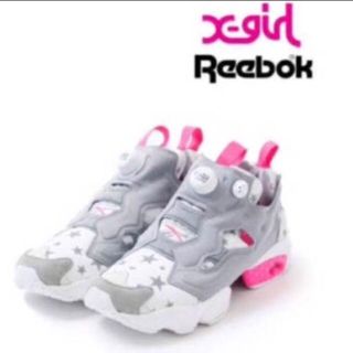 エックスガール(X-girl)のX-girl× Reebok INSTAPUMP FURY★限定スニーカー(スニーカー)