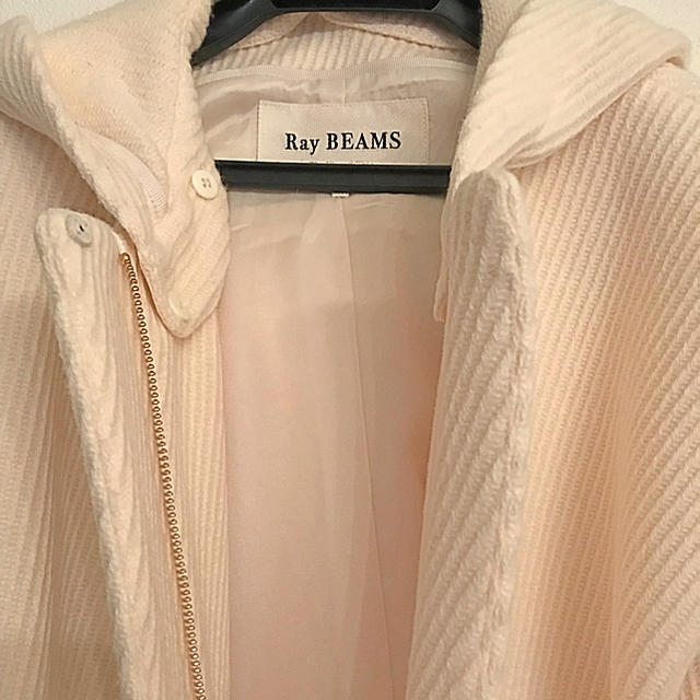 Ray BEAMS(レイビームス)の♡maki様専用♡ レイビームス Ray BEAMS カルゼフードコート  レディースのジャケット/アウター(ロングコート)の商品写真