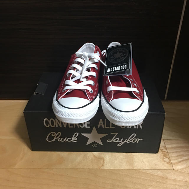 CONVERSE(コンバース)の最終値下げ！早い者勝ち【新品】コンバース チャックテイラー  赤 レディースの靴/シューズ(スニーカー)の商品写真