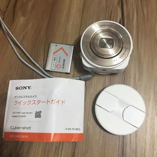 ソニー(SONY)のSONY DSC-QX10 ホワイト(コンパクトデジタルカメラ)