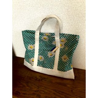 女の子のレトロな通園かばん 通園バッグ ハンドメイド(通園バッグ)