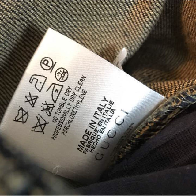 Gucci(グッチ)の【新品未使用】GUCCI グッチ Lサイズ 40 デニム パンツ レディース レディースのパンツ(デニム/ジーンズ)の商品写真