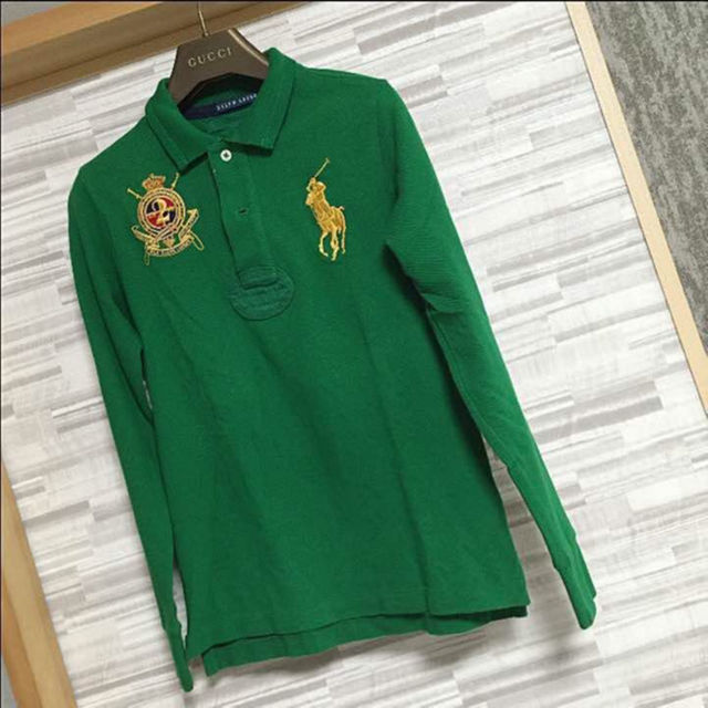 Ralph Lauren(ラルフローレン)の【超美品/新品未使用】ラルフローレン Sサイズ ポロシャツ 長袖 ビッグポニー レディースのトップス(ポロシャツ)の商品写真