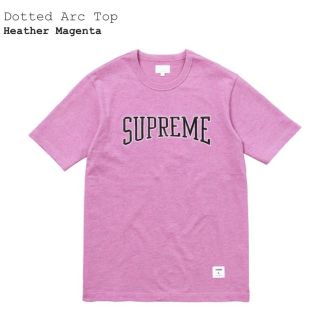 シュプリーム(Supreme)のsupreme Dotted Arc Top XL Tシャツ tee ピンク(その他)