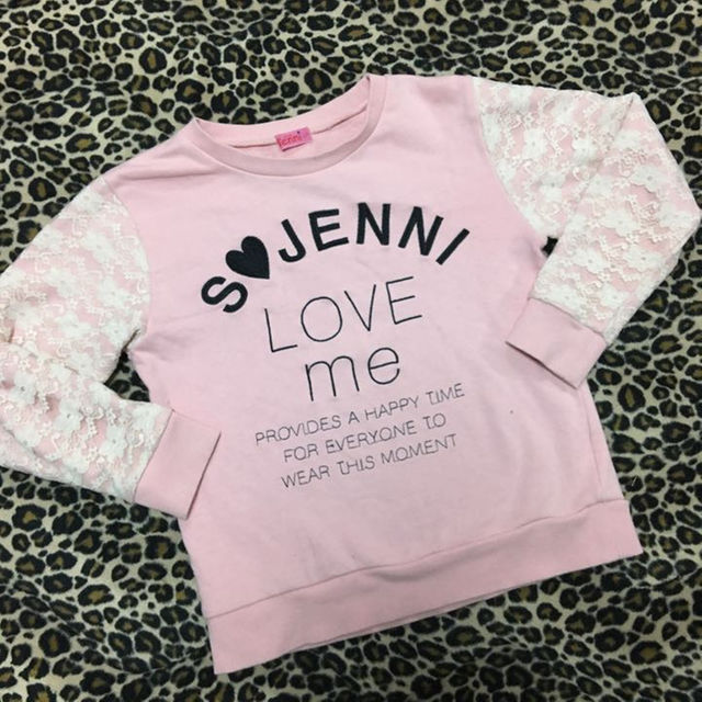 JENNI(ジェニィ)のＪＥＮＮＩレーストレーナー140 キッズ/ベビー/マタニティのキッズ服女の子用(90cm~)(その他)の商品写真