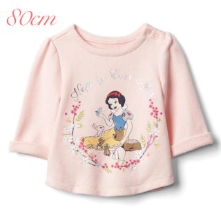 ベビーギャップ(babyGAP)の【モモ様専用】今季新作♡ 新品 babygap 白雪姫 プルオーバー 80(トレーナー)