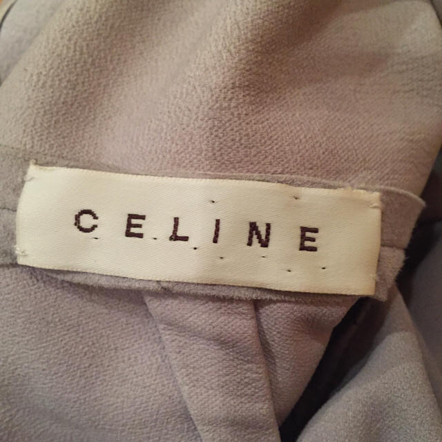 celine(セリーヌ)のCELINE レザーワンピ レディースのワンピース(ひざ丈ワンピース)の商品写真