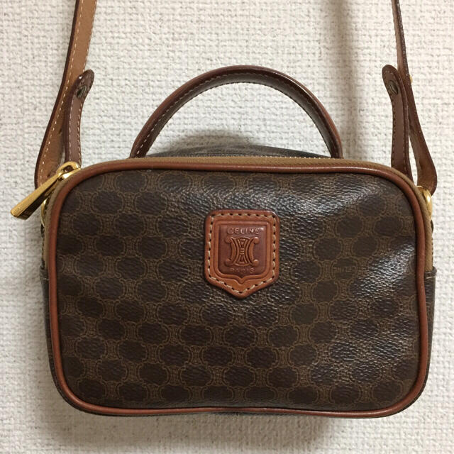 専門店では celine セリーヌ オールドセリーヌ マカダム ショルダー ...