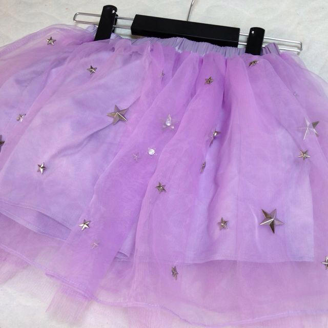 LDS(エルディーエス)のLDS × AMO オーガンジースカート レディースのスカート(ミニスカート)の商品写真