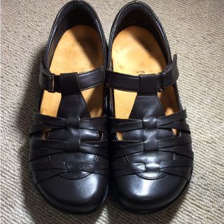 ビルケンシュトック(BIRKENSTOCK)のビルケンシュトック 37 38 タタミ フットプリンツ ダーク ブラウン(ローファー/革靴)