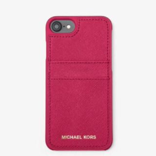 マイケルコース(Michael Kors)のMichael Kors IPhone 7 クランベリー(iPhoneケース)