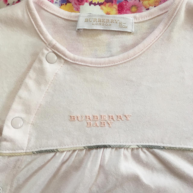 BURBERRY(バーバリー)のバーバリー 女の子 ロンパース キッズ/ベビー/マタニティのベビー服(~85cm)(ロンパース)の商品写真