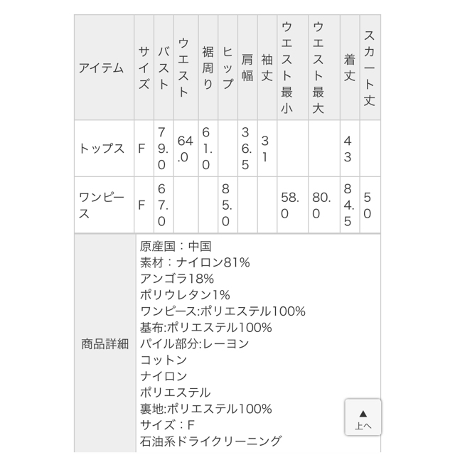 新価格版 snidel フロッキーニットコンビワンピース