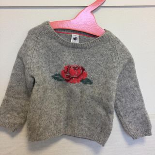 プチバトー(PETIT BATEAU)のpetit bateau 3ans ニット(ニット)