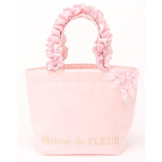 メゾンドフルール(Maison de FLEUR)の♡みゆめろ♡さん専用♡Maison de FLEUR♡ピンクフリルトート♡(トートバッグ)