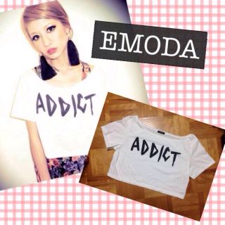 エモダ(EMODA)のEMODA ショート丈TP(Tシャツ(半袖/袖なし))