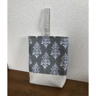 レトロな靴入れ 通園シューズケース ハンドメイド(通園バッグ)