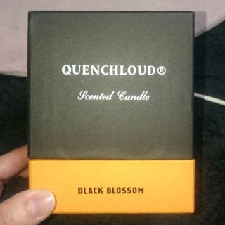 値下げ✨希少！quenchloud キャンドルBLACKBLOSSOM(その他)