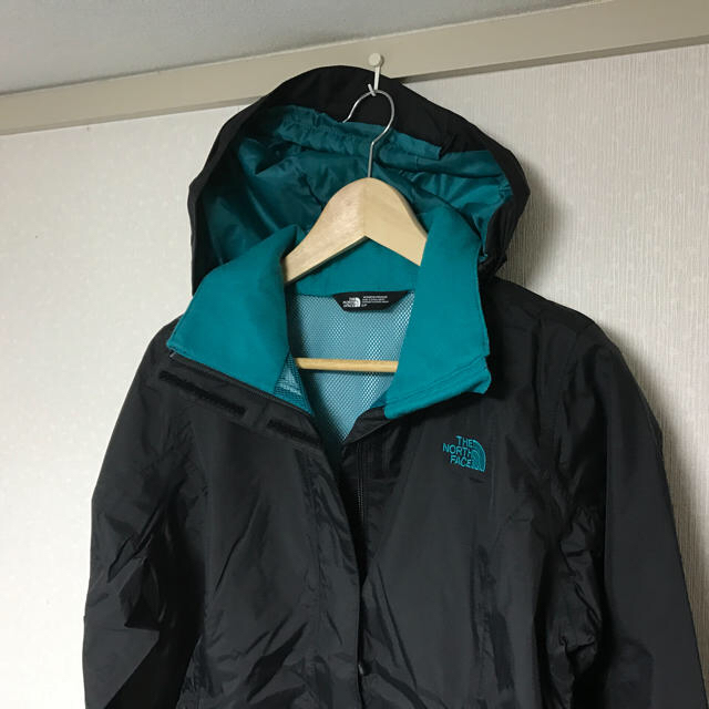 THE NORTH FACE - ☆海外限定 ノースフェイスマウンテンパーカー黒緑XS