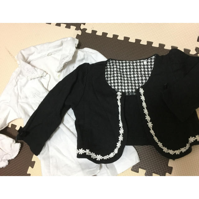 80センチ お出かけ着 キッズ/ベビー/マタニティのベビー服(~85cm)(シャツ/カットソー)の商品写真