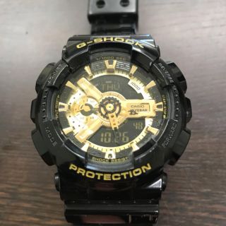 ジーショック(G-SHOCK)の【G-SHOCK】人気の黒金(腕時計(デジタル))