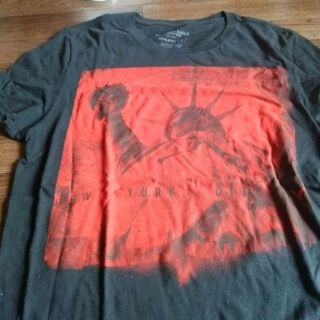 アメリカンイーグル(American Eagle)の自由の女神Tシャツ。大幅な値下げ応じます。(その他)