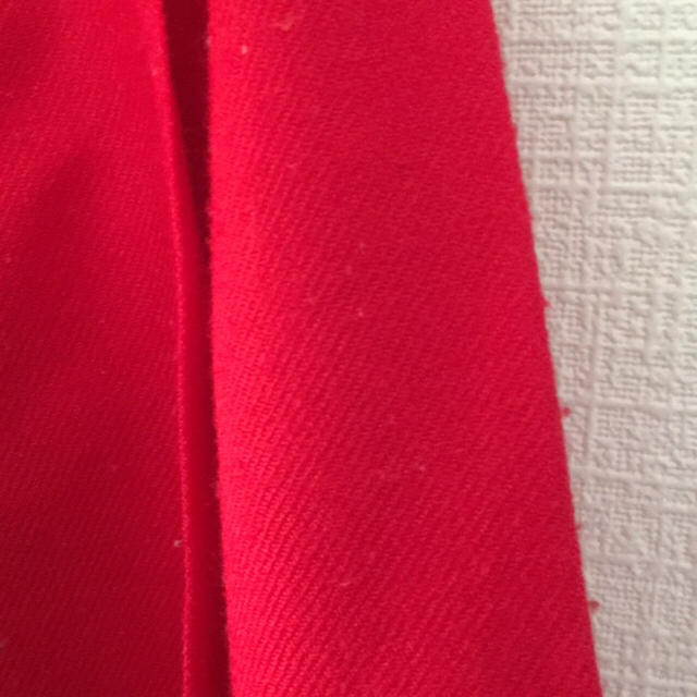 MARGARET HOWELL(マーガレットハウエル)のcharpentier de vaisseau プリーツスカート 赤 レディースのスカート(ひざ丈スカート)の商品写真