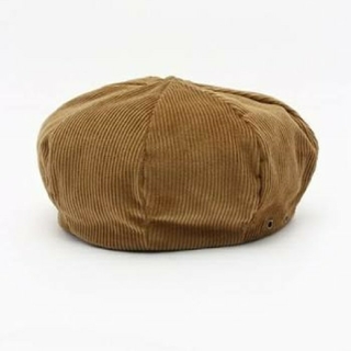 カスタネ(Kastane)のKastane コーデュロイベレー帽(ハンチング/ベレー帽)