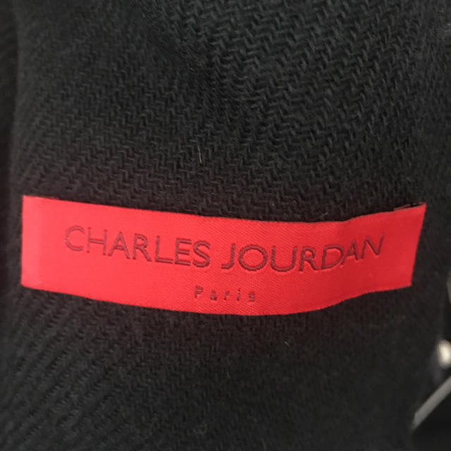 CHARLES JOURDAN(シャルルジョルダン)の美品CHARLES JOURDAN シャルル ジョルダン 大判マフラー 膝掛け  レディースのファッション小物(マフラー/ショール)の商品写真